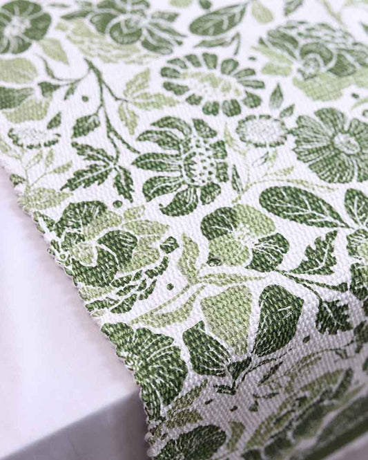 leaf forest table runner3005