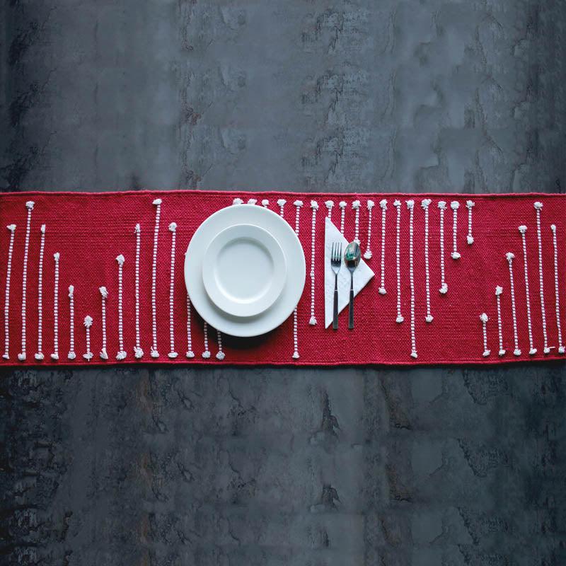 Red Wine table runner