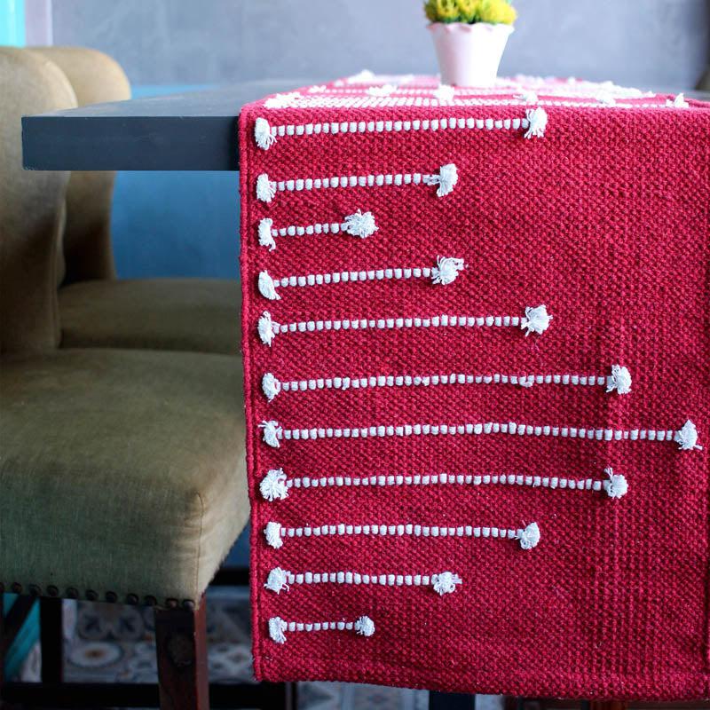 Red Wine table runner